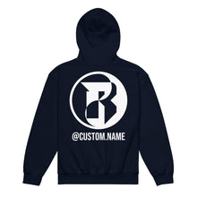 Load image into Gallery viewer, Youth "Custom Name" Rapture Hoodie (front & back print)