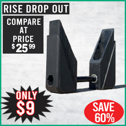 RISE Deck - Removable Drop Outs