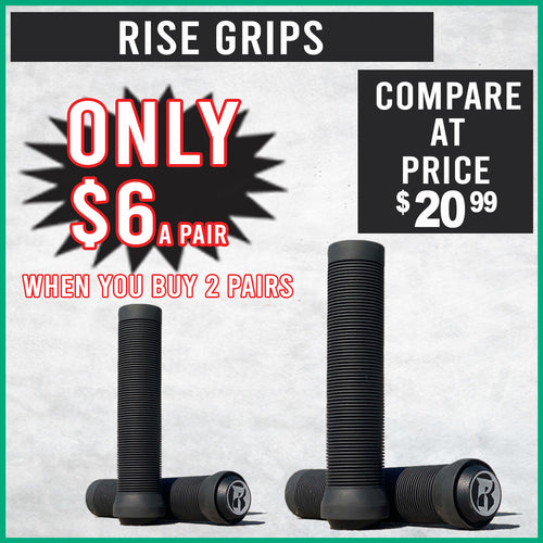 The Rapture RISE Black Grips