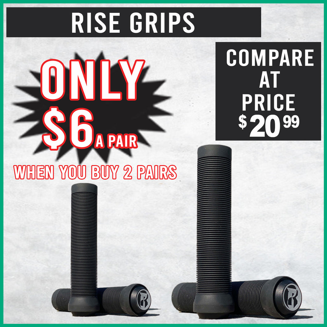 The Rapture RISE Black Grips