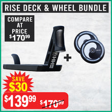 Load image into Gallery viewer, RISE Deck &amp; Wheel Bundle