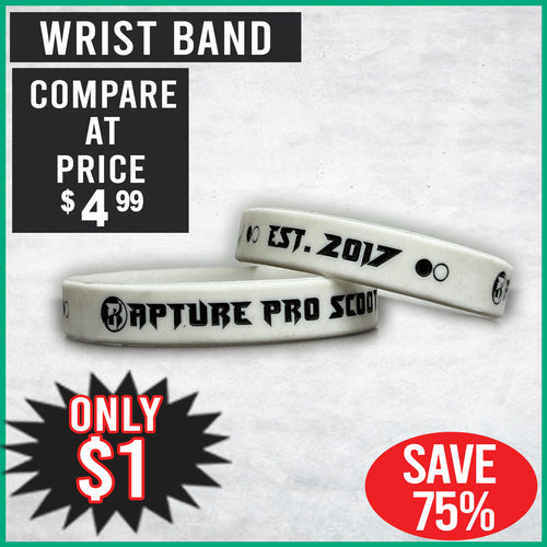 White Rapture Wristband V6