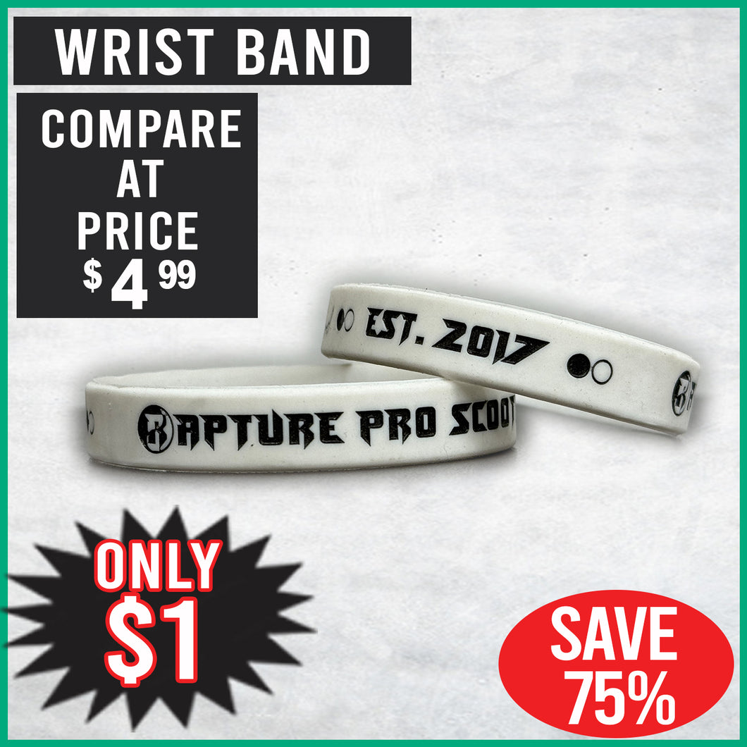 White Rapture Wristband V6