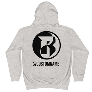 Youth - "Custom Name" Rapture Hoodie (front & back print) Color options