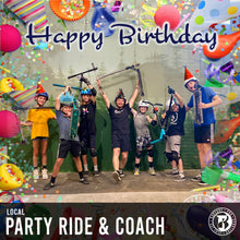 Load image into Gallery viewer, Birthday Party Ride &amp; Coach