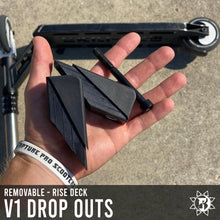 Load image into Gallery viewer, RISE Deck V1 - Removable Drop Outs