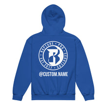Load image into Gallery viewer, Youth Rapture Signature Hoodie (Custom Name Back)