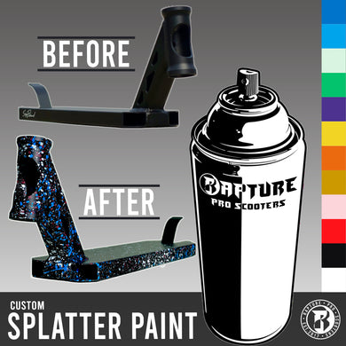Custom Splatter Paint Deck (ADD ON)