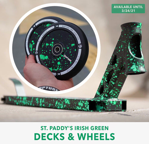 St. Paddy's Irish Green Deck & Wheels BUNDLE (Available Until 3/17/24