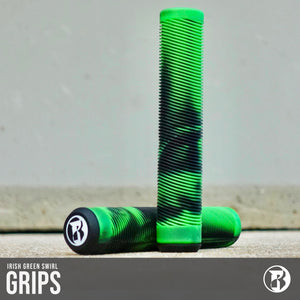 The Irish Green Swirl Grips