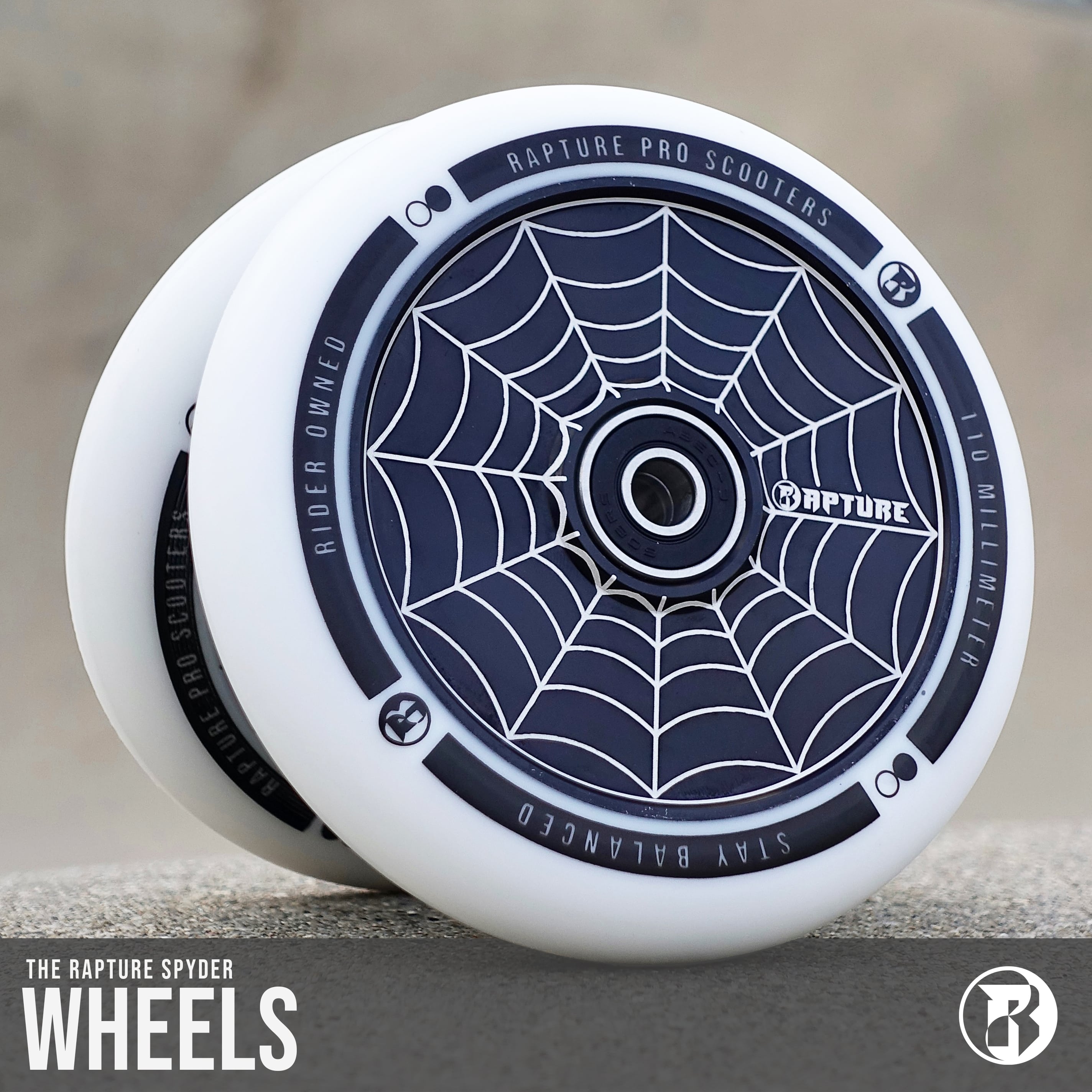 110mm Hollow Core Wheels Rapture Pro Scooter – RaptureProScooters
