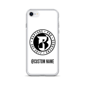 Rapture Custom Name iPhone Case (White)