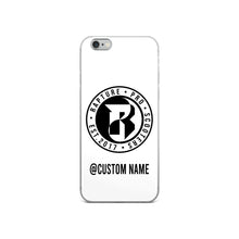 Load image into Gallery viewer, Rapture Custom Name iPhone Case (White)