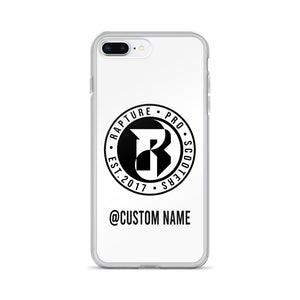 Rapture Custom Name iPhone Case (White)